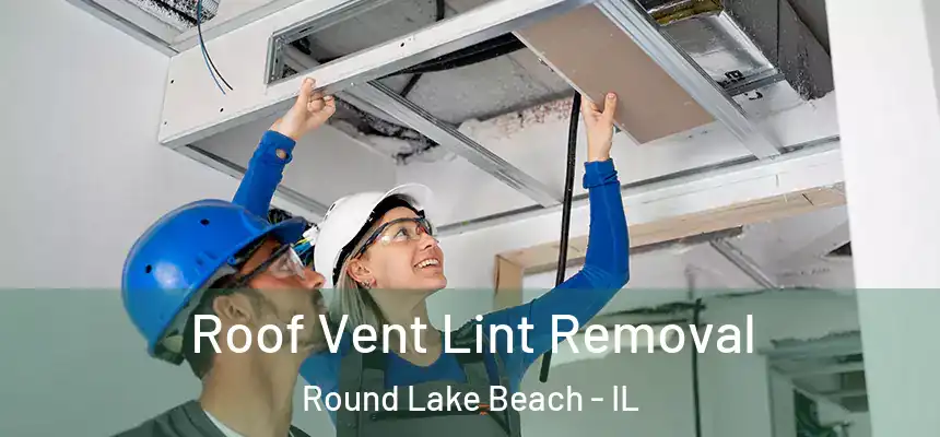 Roof Vent Lint Removal Round Lake Beach - IL